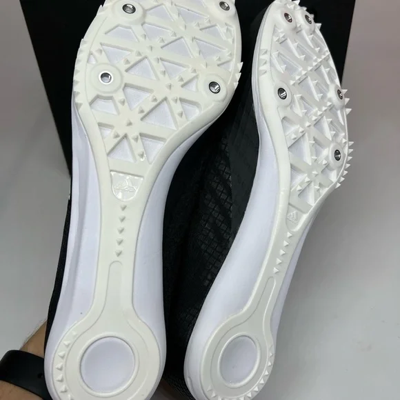 Adidas Adizero Ambition EG1208 Mens Black Spiked Track and Field Shoes Size 11.5 - Picture 5 of 7